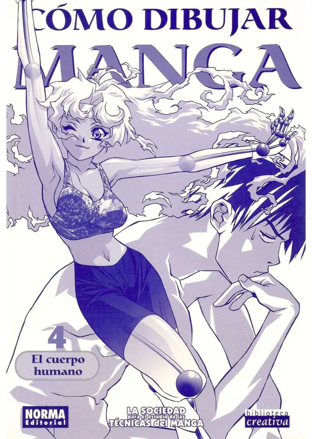Portada original del bono: Cómo Dibujar Manga: El Cuerpo Humano